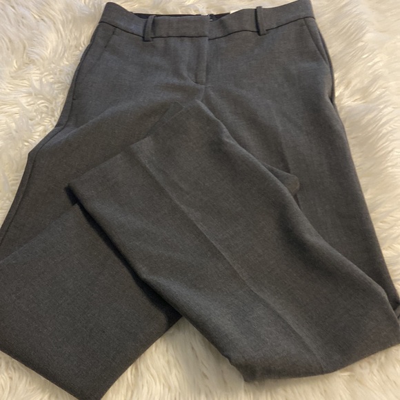 Ann Taylor The Madison Trouser Pants size 0 brand new with tag color dark gray - Picture 9 of 12